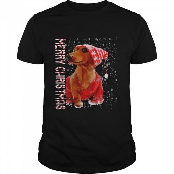 Other - Dachshund Merry Christmas Shirt